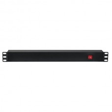 Showgear 19" 1U Main Power Strip 8 - 8 stopcontacten - 91230
