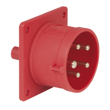 PCE CEE 16A 400V 5p Socket Male - Red - 913411