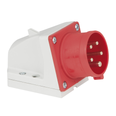 PCE CEE 16A 400V 5p Wallmount Male - Rood, IP44 - 91380