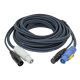 DAP Hybrid Cable Powercon DMX 5P 10M - 93004