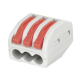 Showgear Cable Terminal - 3 Way - Grey / Red - 94010