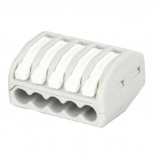 Showgear Cable Terminal 5 way - Grey / White - 94023
