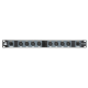 Showgear DS-24F/5 DMX Rack Split - 8x 5-pin female XLR to 2x female RJ45 converter (4 universes per CAT cable) - 96031