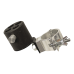 WENTEX Angled Bracket with 4-way Connector Met 50 mm half coupler - Zilver - 97286