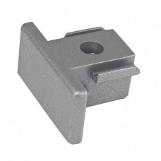 Artecta 1-Phase End Cap - Zilver (RAL9006) - A0313303