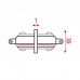 Artecta 1-Phase Straight Connector - Wit (RAL9003) - A0313402