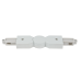 Artecta 1-Phase Corner Connector - Wit - (RAL9003) - A0313502