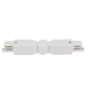 Artecta 3-Phase Corner Connector - Wit (RAL9003) - A0333502