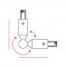 Artecta 3-Phase Corner Connector - Wit (RAL9003) - A0333502