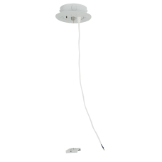 Artecta 3-Phase Ceiling Suspension Kit - Wit (RAL9003) - Met max. 1500 mm staaldraad - A0333822