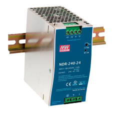 Meanwell DIN Rail Power Supply 240 W/24 VDC - Mean Well NDR-240-24 - A9900562