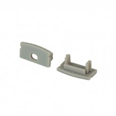 Artecta Endcap set Profile LED Aluminum - 2 pcs - A9930364