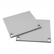 Artecta End Cap set for Pro-Line 33 (2 pieces) - Aluminium - rectangular - A9930487