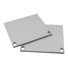 Artecta End Cap set for Pro-Line 33 (2 pieces) - Aluminium - rectangular - A9930487