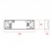 Eldoled LINEARdrive Constant Voltage - eldoLED DL0560A DALI 2 ballast 2 outputs - A9950210