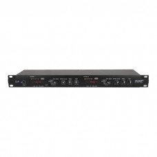 DAP MP-220BT Media Player with Bluetooth - 1U Dual Media Player with FM radio, USB/SD card player, Bluetooth 4.2, and paging mic interface - D1245