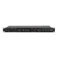 DAP MP-220BT Media Player with Bluetooth - 1U Dual Media Player with FM radio, USB/SD card player, Bluetooth 4.2, and paging mic interface - D1245