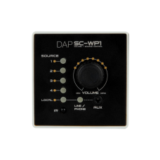 DAP SC-WP1 Wandpaneelafstandsbediening voor SC-5.2 Source Control - Wit - D1542