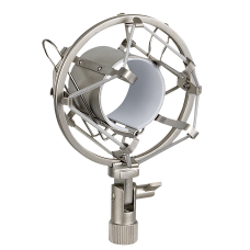 Showgear Microphone holder - 44-48 mm grijze anti-schok-montage - D1702