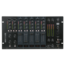 DAP IMIX-7.2 USB - 7-kanaals 6U mengpaneel, USB, 2 zones - D2353