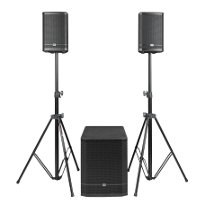 DAP Pure Club - 15" Sub + 8" Tops Actieve set met DSP - D3761