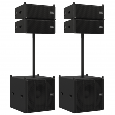 DAP Odin Satellite Set Complete staande set met 4 satelliet speakers en 2 subwoofers - D3900SET01