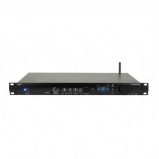 DAP PA-5500TU 500 W 100 V Amplifier with Internet Radio - 1U mixer/amplifier with Wi-Fi radio (DAB+) and wireless audio (Bluetooth connection) - D6175