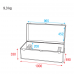 Showtec Case for 4x Pulse Pixel Bar 16 - Value Line - D7042