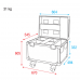 Showtec Case for 4 x Phantom 6 - Premium Line Flightcase - D7051