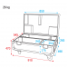 Showtec Case for Followspot 120W - Flightcase - D7059