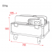 Showtec Case for 4x Helix M1000 - Premium Line - D7229