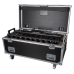INFINITY Case for 2x Furion FX402 Bar Penn Elcom hardware en zwenkwielen met rem - D7282