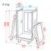 Showgear Combi Case - Combicase 16+10U - D7365B