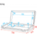 Showtec Case for Showmaster48 - Flightcase - D7402
