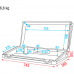 Showtec Case for Showmaster48 - Flightcase - D7402