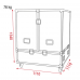 Showgear Roadcase for 100cm Mirrorball - Case voor spiegelbol van 100 cm - D7443B