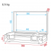 Showgear Conical Adapter Case III - Voor 24 adapters en 50-polig - D7525