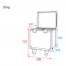 Showtec Case for 4 x Shark Scan or Barrel - Flightcase - D7528