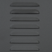 SHOWGEAR Pro Metal Equipment Rack 12U netwerkkast met glazen deur - D7620