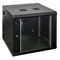Showgear RCA-WMH 19" Rack, Wall Mounted, Hinged Back - 9U - D7656