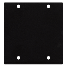 Showgear Blank panel - 2 segmenten - D7707