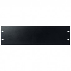 Showgear 19 inch Blindpanel Black - 3U - D7803