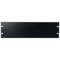 Showgear 19 inch Blindpanel Black - 3U - D7803