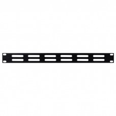 Showgear 19 inch ventilatiepaneel zwart - 1U - D7806