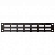 Showgear 19 inch Ventilationpanel Black - 2U - D7807