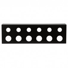 Showgear 19 inch Coverbox 3U - Voor 6 x PG16 & 6 x PG21 - D7817