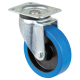 Showgear Swivel Blue wheel 160 mm - zonder rem - D8007