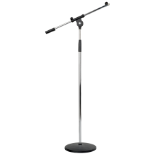 Showgear Mic. Stand 160 cm Chrome - 960-1600mm - D8105C