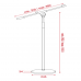 Showgear Mic. Stand 160 cm Chrome - 960-1600mm - D8105C