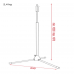 Showgear Quick Lock Microphone Stand - 1020-1670mm - D8115B